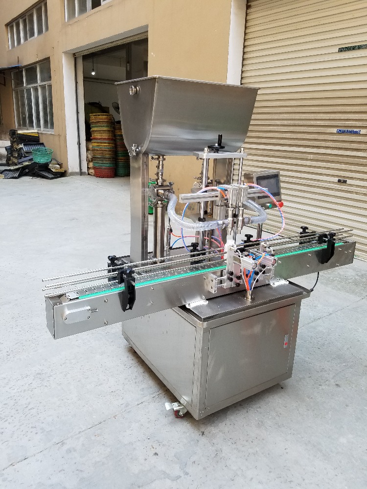 2 Heads Automatic Cream Paste Filling Machine