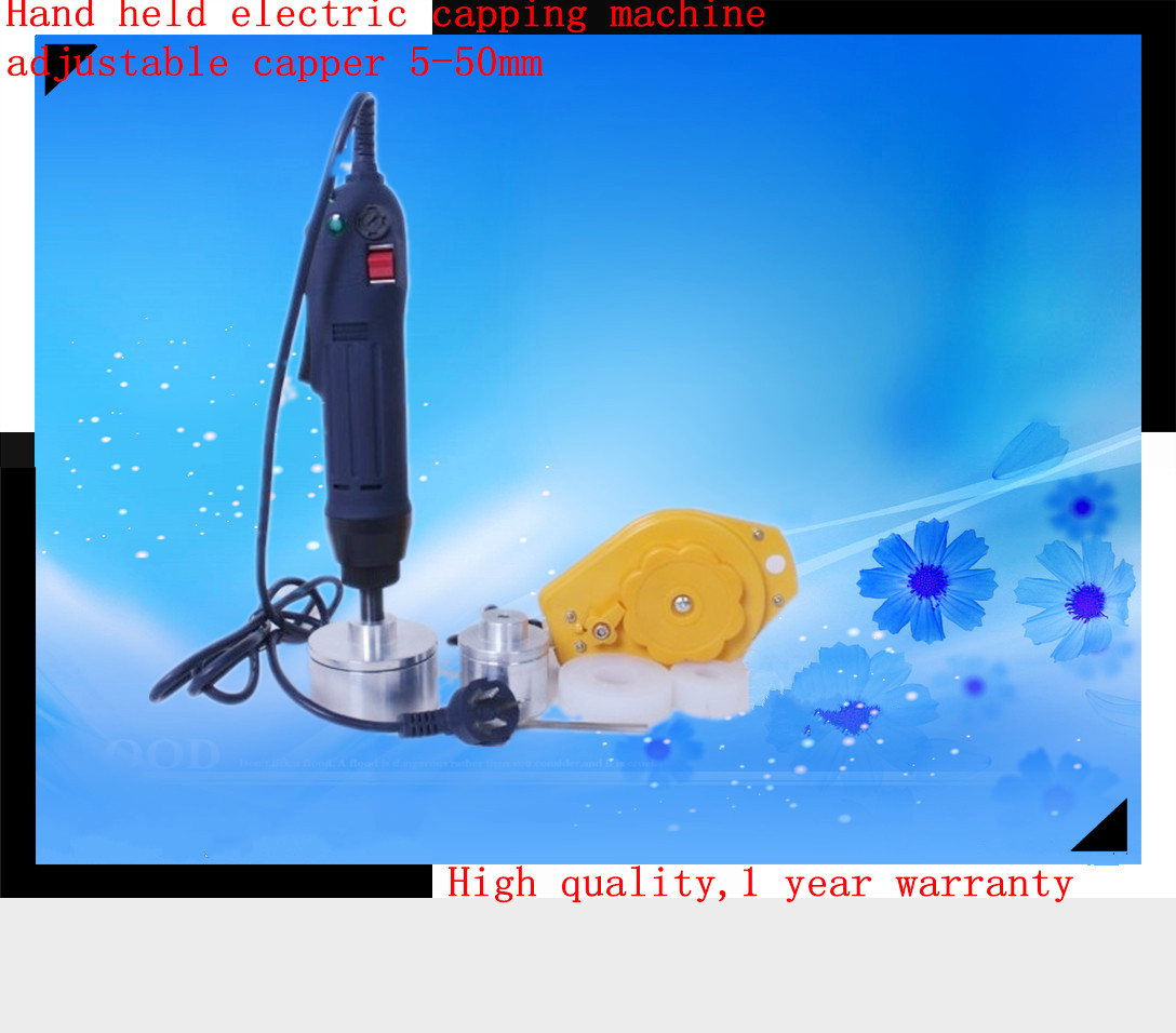 Hand hand electric screw capper