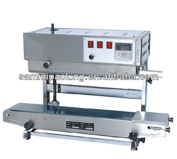 High quality SF-150 Stainless Steel Vertical Continuous Sealing Machine