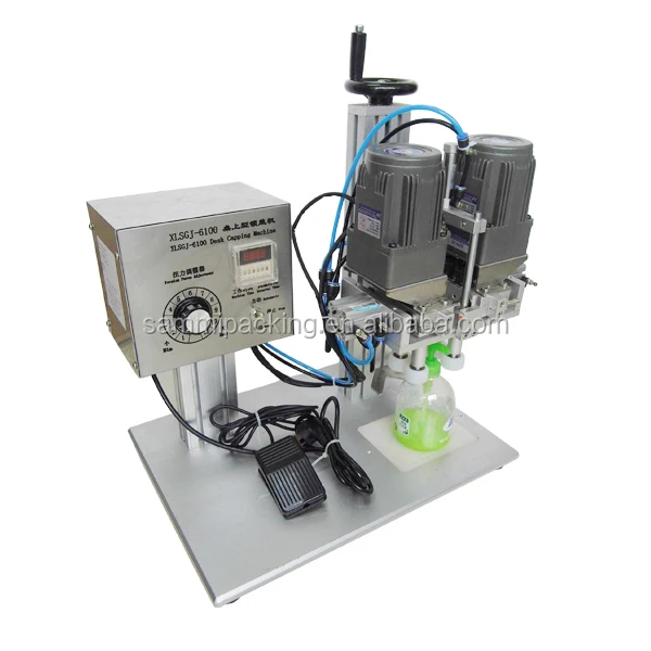 desktop semi-automatic capping machine